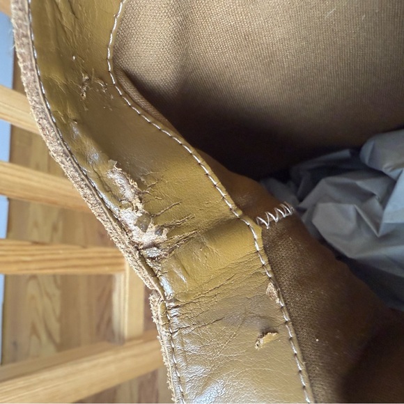 Crown Vintage Tan Suede Heeled Cowgirl Boots - Picture 10 of 16